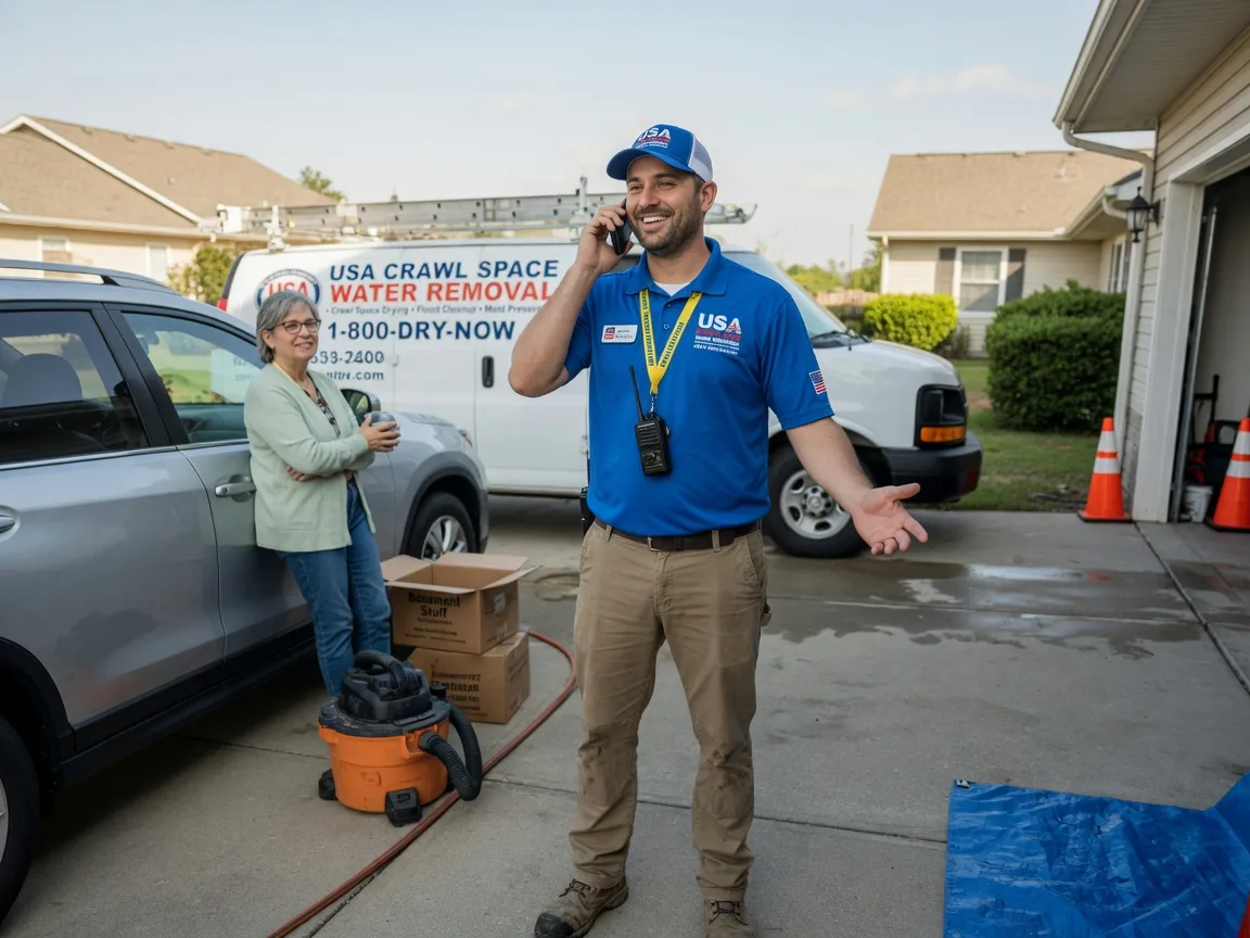 Crawl Space Water Removal Campobello, SC FAQs